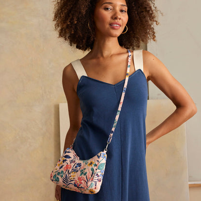 Mini Frannie Crescent Crossbody Bag