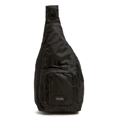 Sling Backpack-Black-Image 1-Vera Bradley