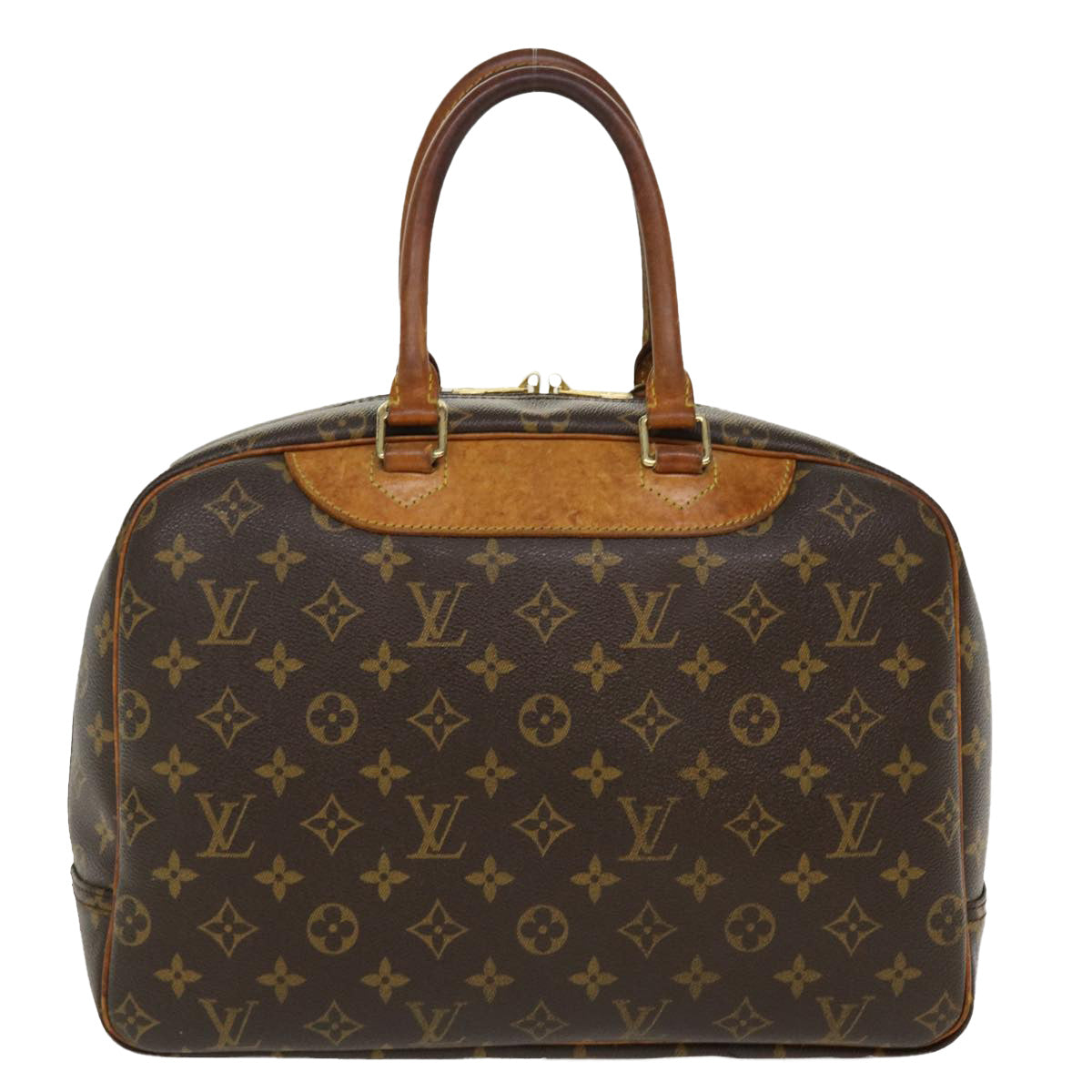 LOUIS VUITTON Monogram Deauville Hand Bag M47270 LV 39226