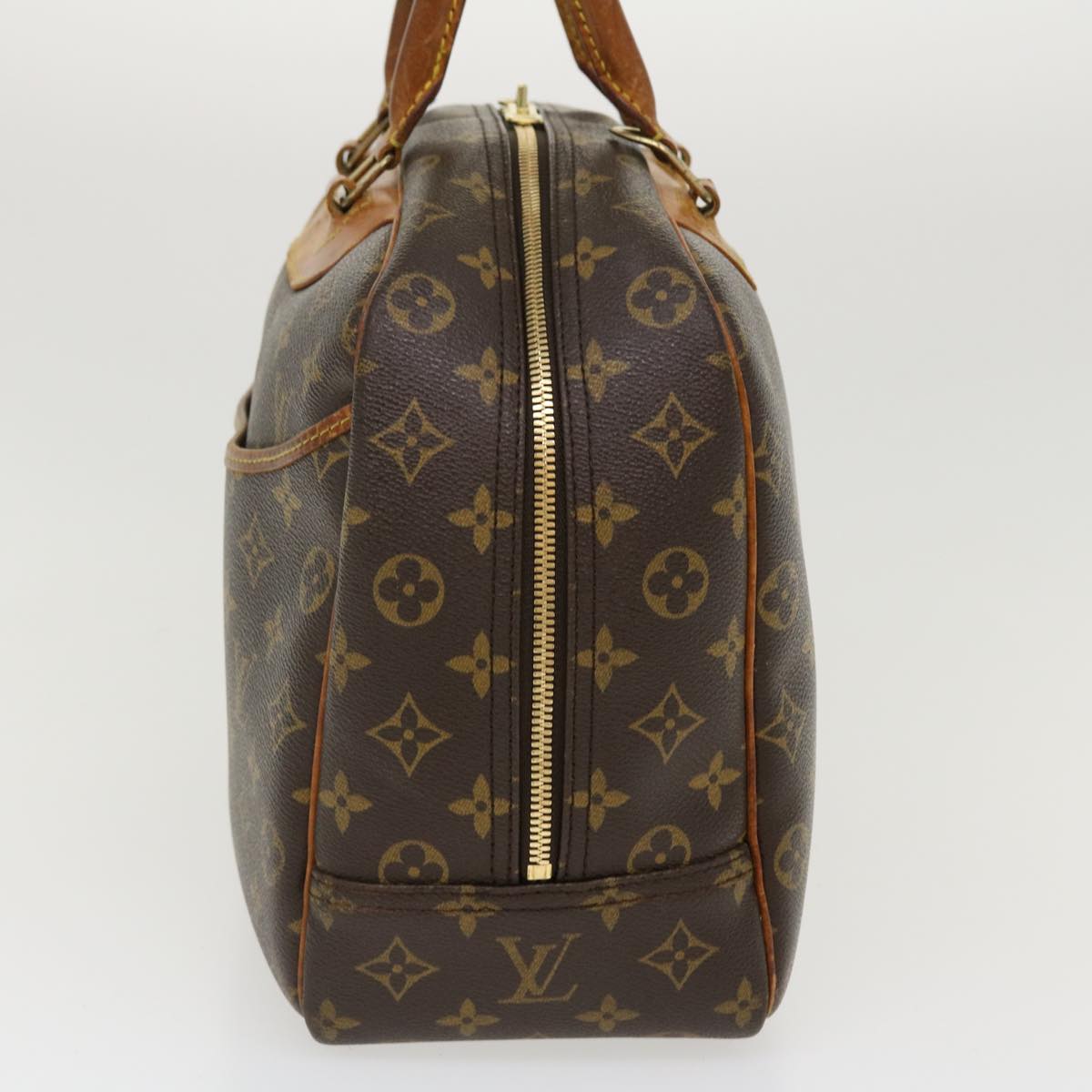LOUIS VUITTON Monogram Deauville Hand Bag M47270 LV 39226