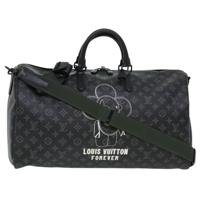 LOUIS VUITTON Monogram Eclipse Vivienne Keepall 50 Boston Bag M43683 39231A
