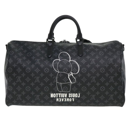LOUIS VUITTON Monogram Eclipse Vivienne Keepall 50 Boston Bag M43683 39231A