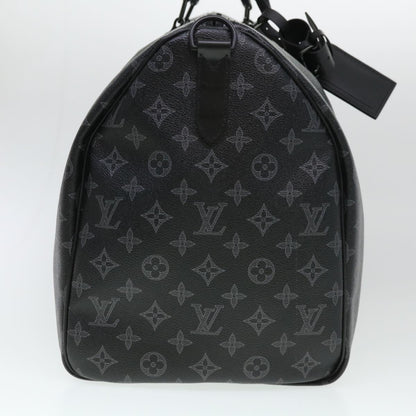 LOUIS VUITTON Monogram Eclipse Vivienne Keepall 50 Boston Bag M43683 39231A