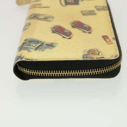 LOUIS VUITTON Vernis Nicolas Ghesquière Zippy Wallet White M50370 LV 39244