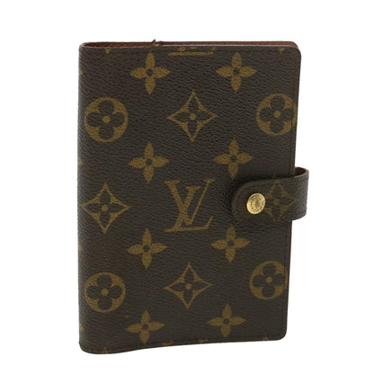 LOUIS VUITTON Monogram Agenda PM Day Planner Cover R20005 LV 39251