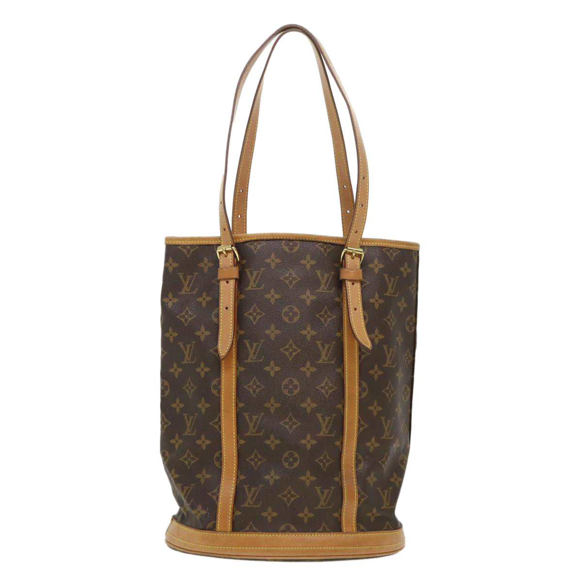 LOUIS VUITTON Monogram Bucket GM Shoulder Bag M42236 LV 39261