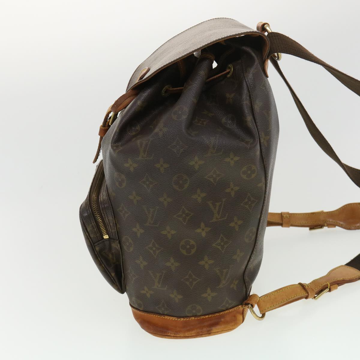 LOUIS VUITTON Monogram Montsouris GM Backpack M51135 LV 39264