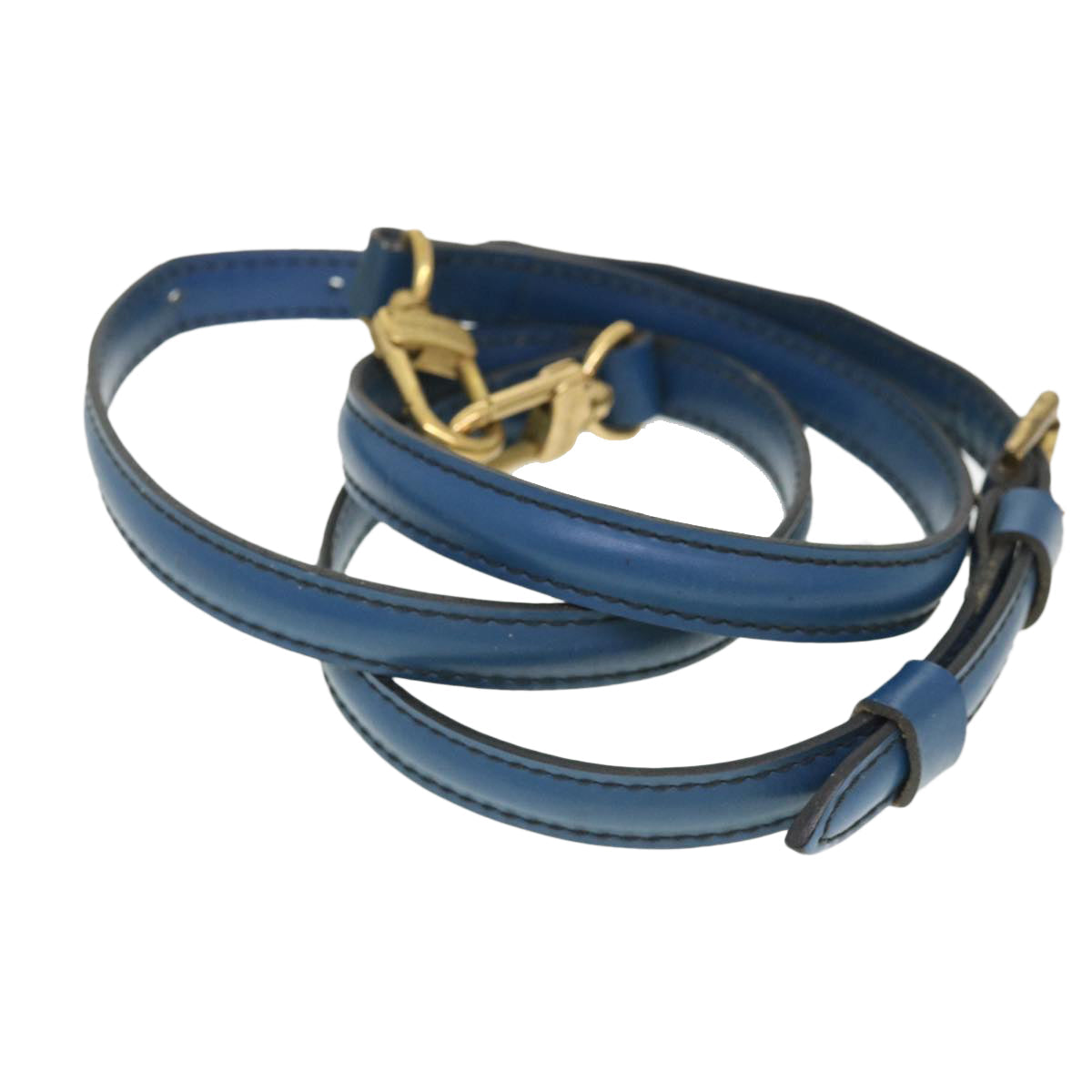 LOUIS VUITTON Epi Shoulder Strap 35.8""-42.9"" Blue LV 39266
