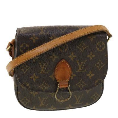 LOUIS VUITTON Monogram Saint Cloud MM Shoulder Bag M51243 LV 39302