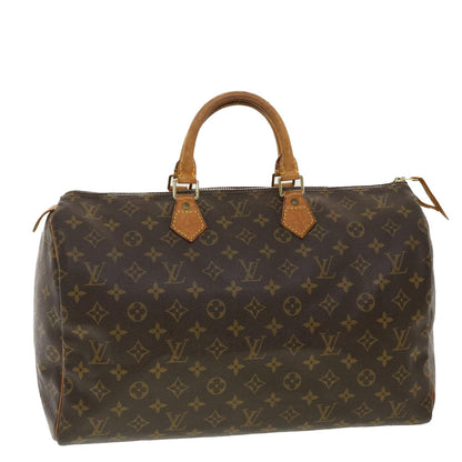 LOUIS VUITTON Monogram Speedy 40 Hand Bag M41522 LV 39312