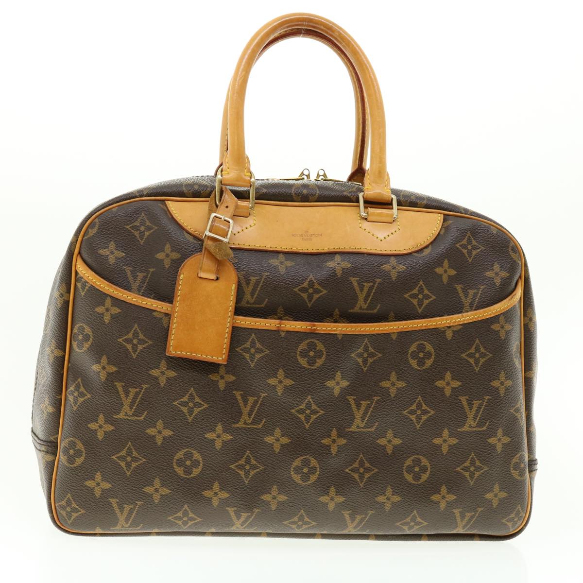 LOUIS VUITTON Monogram Deauville Hand Bag M47270 LV 39331