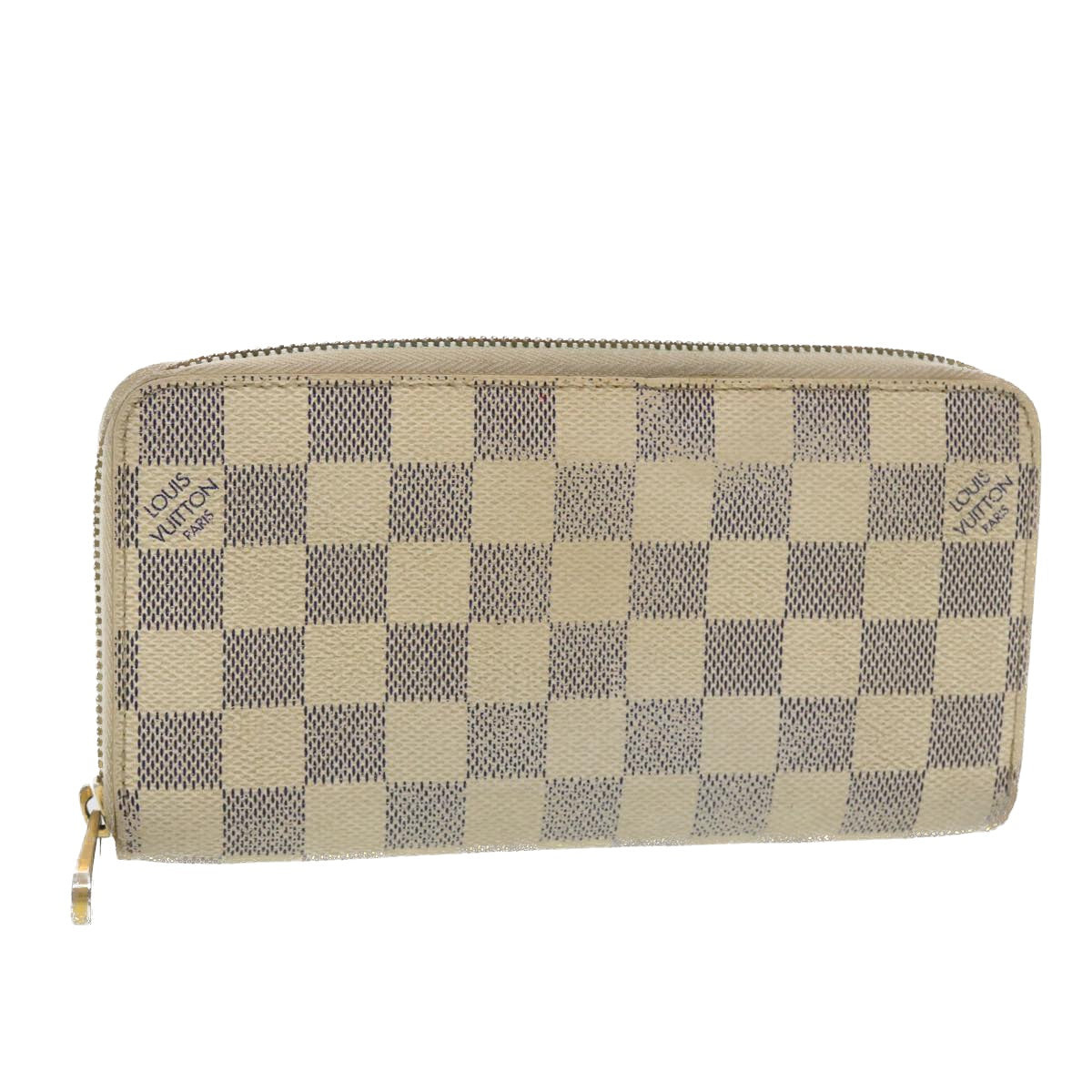 LOUIS VUITTON Damier Azur Zippy Wallet Long Wallet N60019 LV 39341