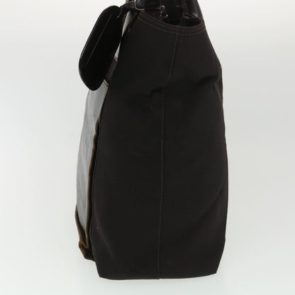 GUCCI Hand Bag Nylon Black  39346