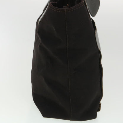 GUCCI Hand Bag Nylon Black  39346