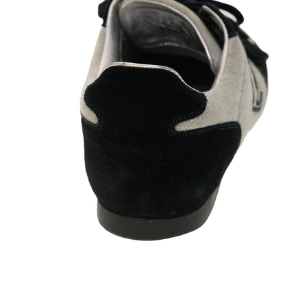 LOUIS VUITTON Sneakers Cotton Gray Black LV 39348