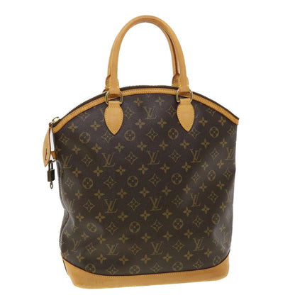 LOUIS VUITTON Monogram Lockit Vertical Hand Bag M40103 LV 39350