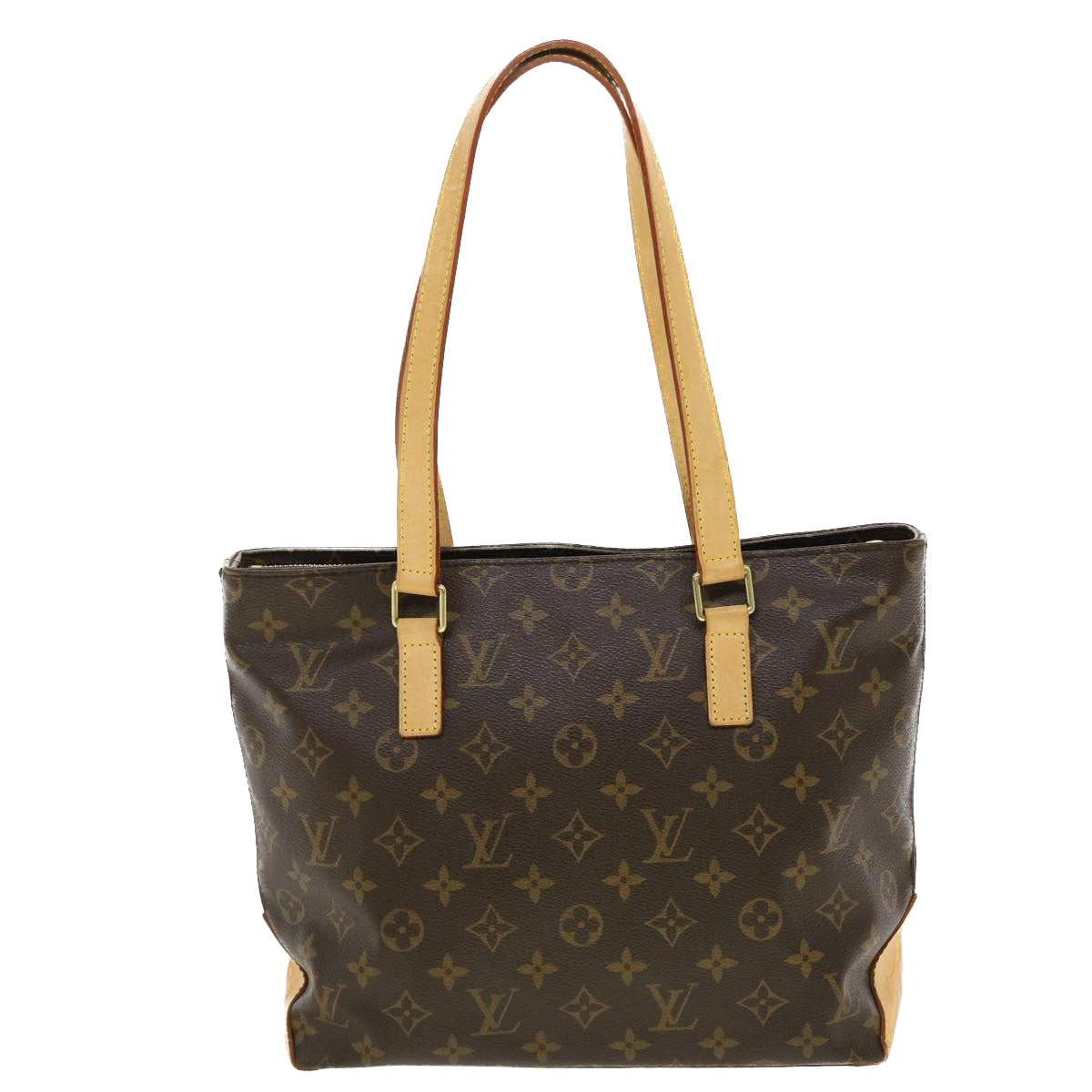 LOUIS VUITTON Monogram Cabas Piano Tote Bag M51148 LV 39351