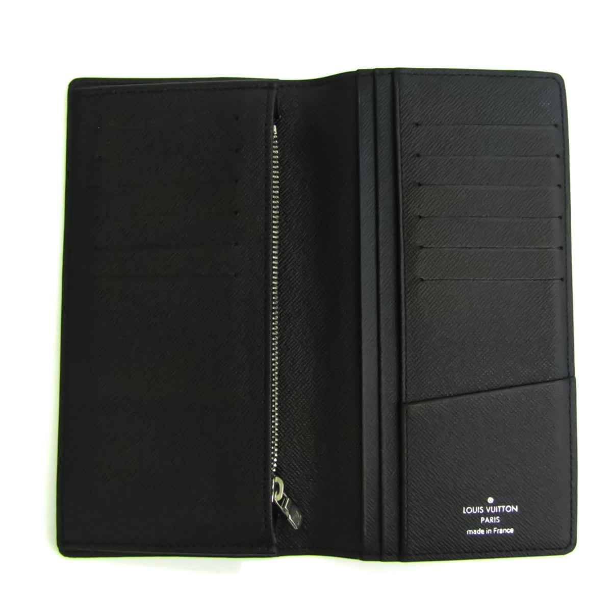 Louis Vuitton Gray Canvas Portefeuille Brazza wallet accessories