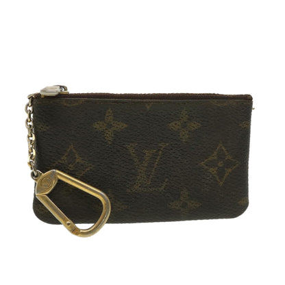 LOUIS VUITTON Monogram Pochette Cles Coin Purse M62650 LV 39405