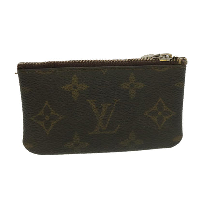 LOUIS VUITTON Monogram Pochette Cles Coin Purse M62650 LV 39405
