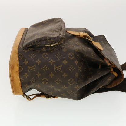 LOUIS VUITTON Monogram Montsouris GM Backpack M51135 LV 39409