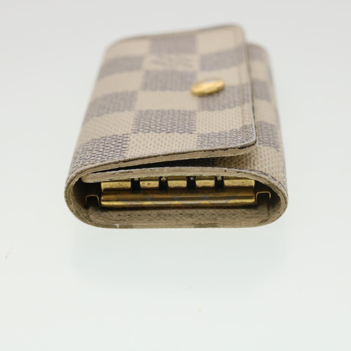 LOUIS VUITTON Damier Azur Multicles 4 Key Case N60020 LV 39418