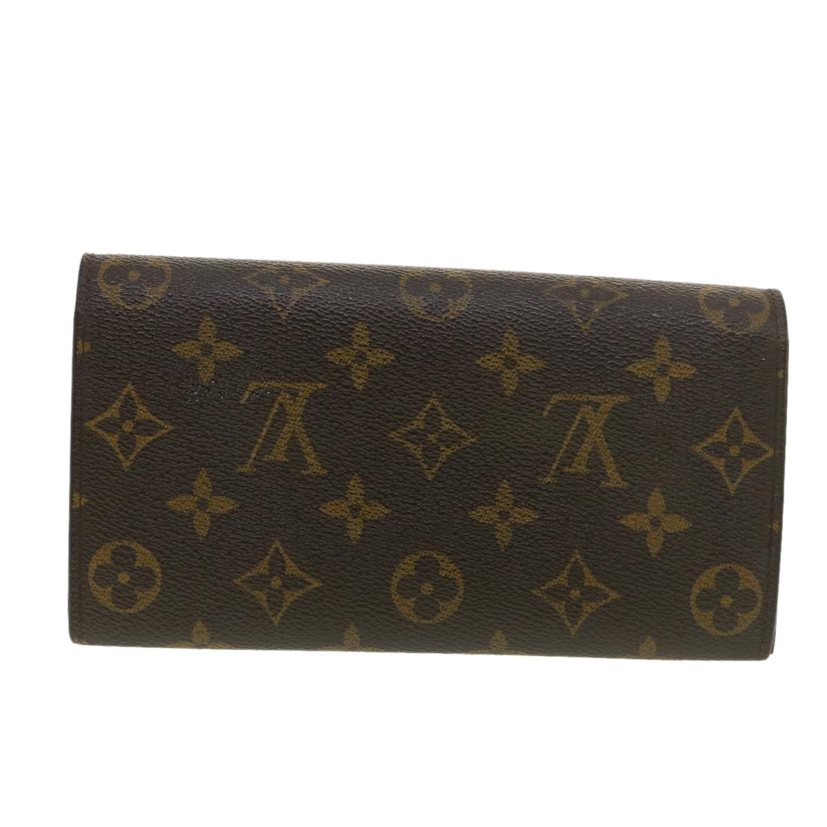 LOUIS VUITTON Monogram Portefeiulle Sarah Long Wallet M66556 LV 39419