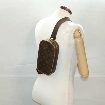 LOUIS VUITTON Monogram Pochette Gange Shoulder Bag M51870 LV 39434