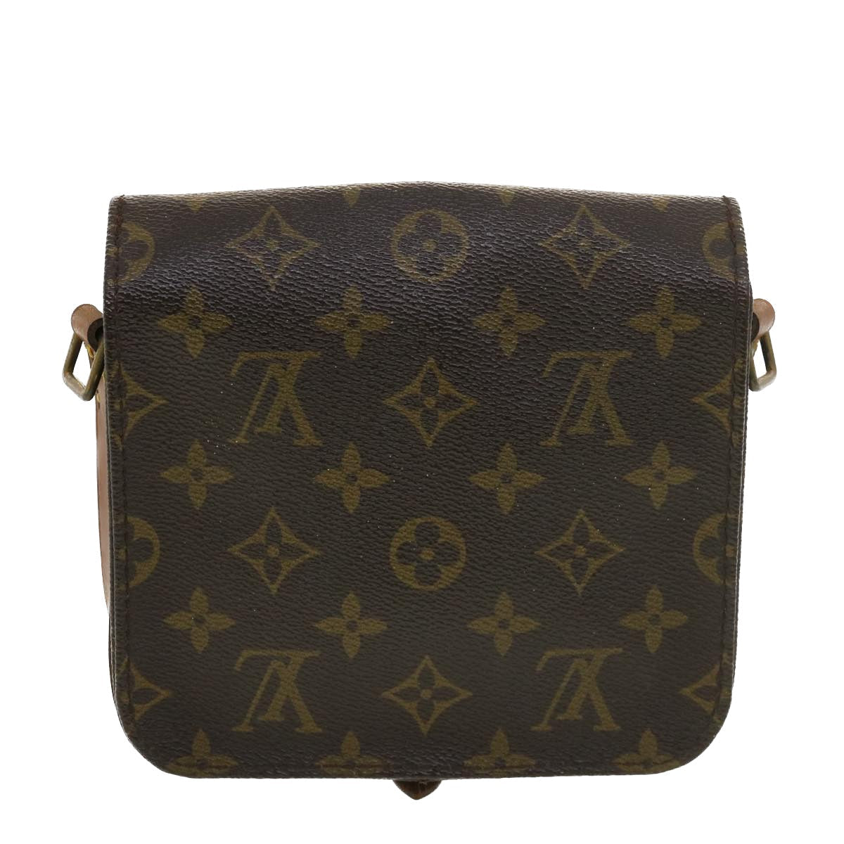 LOUIS VUITTON Monogram Cartouchiere PM Shoulder Bag M51254 LV 39435