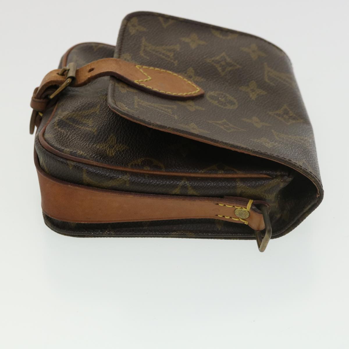 LOUIS VUITTON Monogram Cartouchiere PM Shoulder Bag M51254 LV 39435