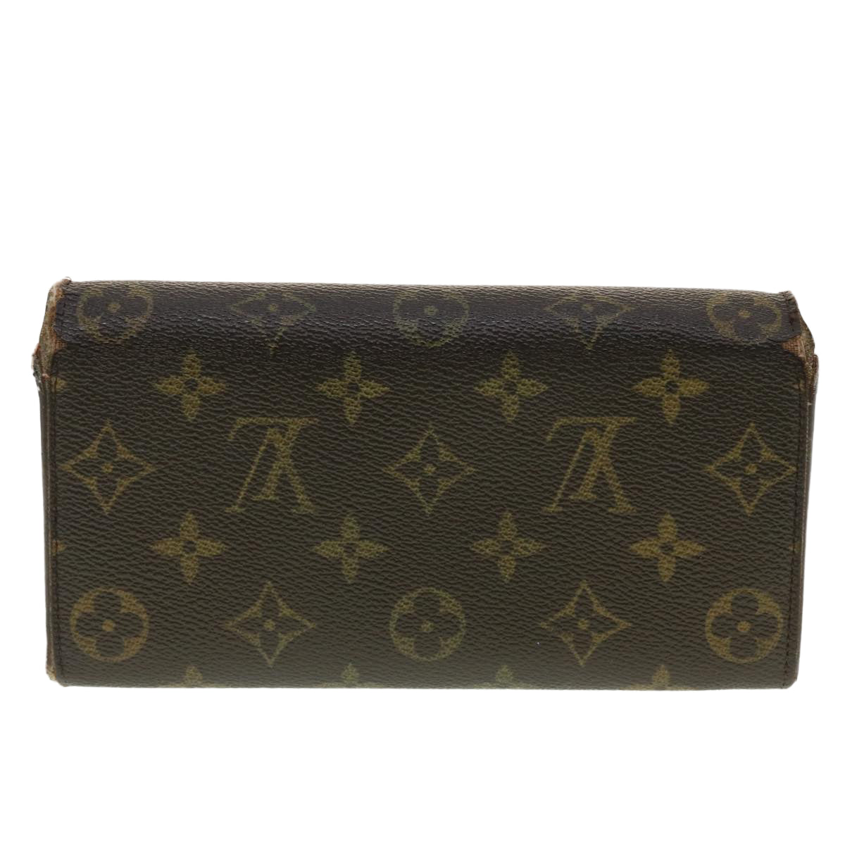 LOUIS VUITTON Monogram Portefeiulle Sarah Long Wallet M66556 LV 39470