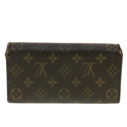 LOUIS VUITTON Monogram Portefeiulle Sarah Long Wallet M66556 LV 39470