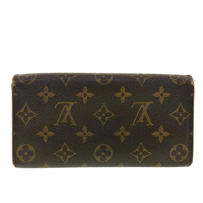 LOUIS VUITTON Monogram Portefeiulle Sarah Long Wallet M66556 LV 39473