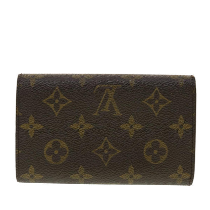 LOUIS VUITTON Monogram Porte Monnaie Billets Tresor Wallet M61730 LV 39476
