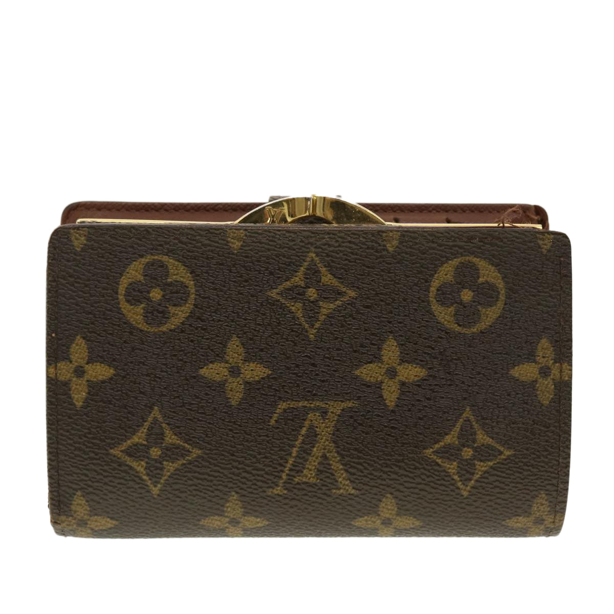 LOUIS VUITTON Monogram Porte Monnaie Billets Viennois Wallet M61663 39481