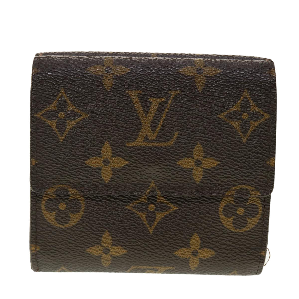 LOUIS VUITTON Monogram Porte Monnaie Billets Cartes Credit Wallet LV 39486