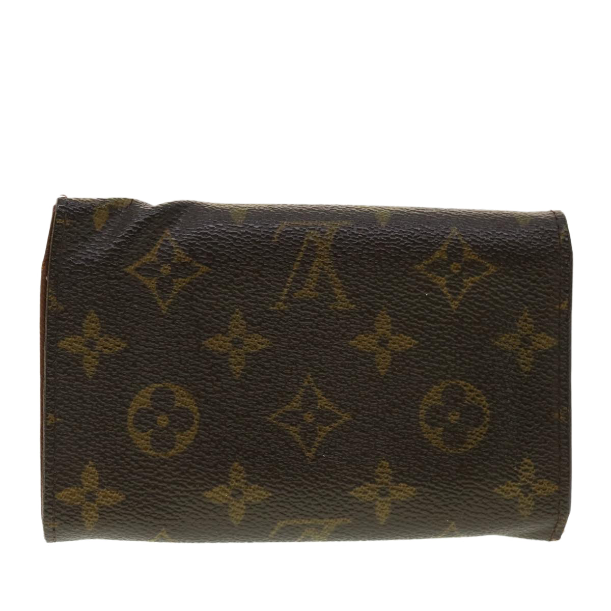 LOUIS VUITTON Monogram Porte Monnaie Billets Tresor Wallet M61730 LV 39491