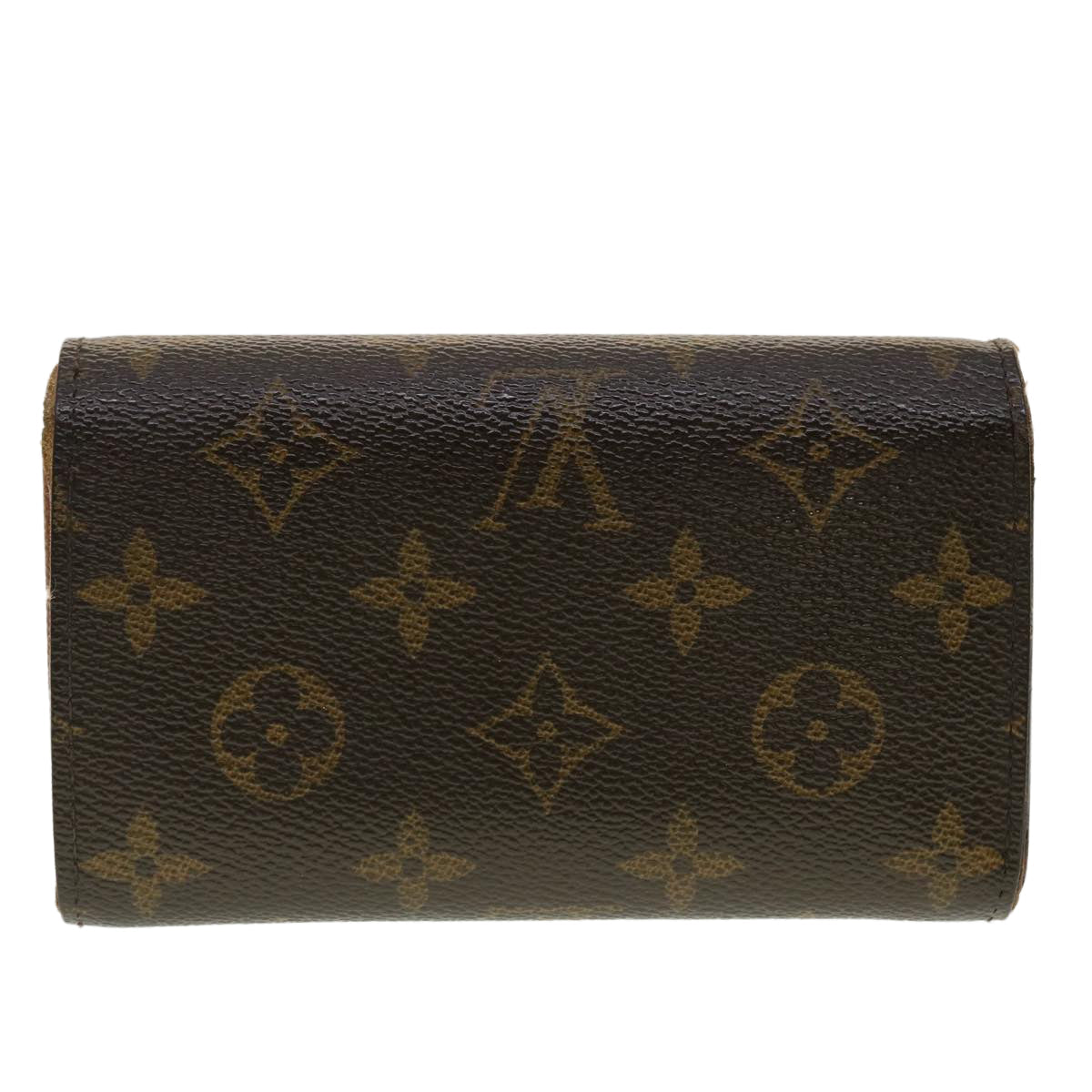 LOUIS VUITTON Monogram Porte Monnaie Billets Tresor Wallet M61730 LV 39492
