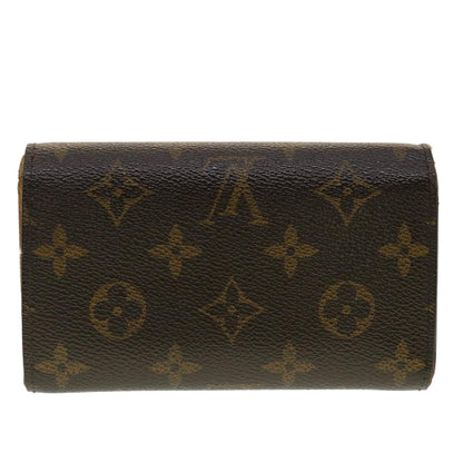 LOUIS VUITTON Monogram Porte Monnaie Billets Tresor Wallet M61730 LV 39492