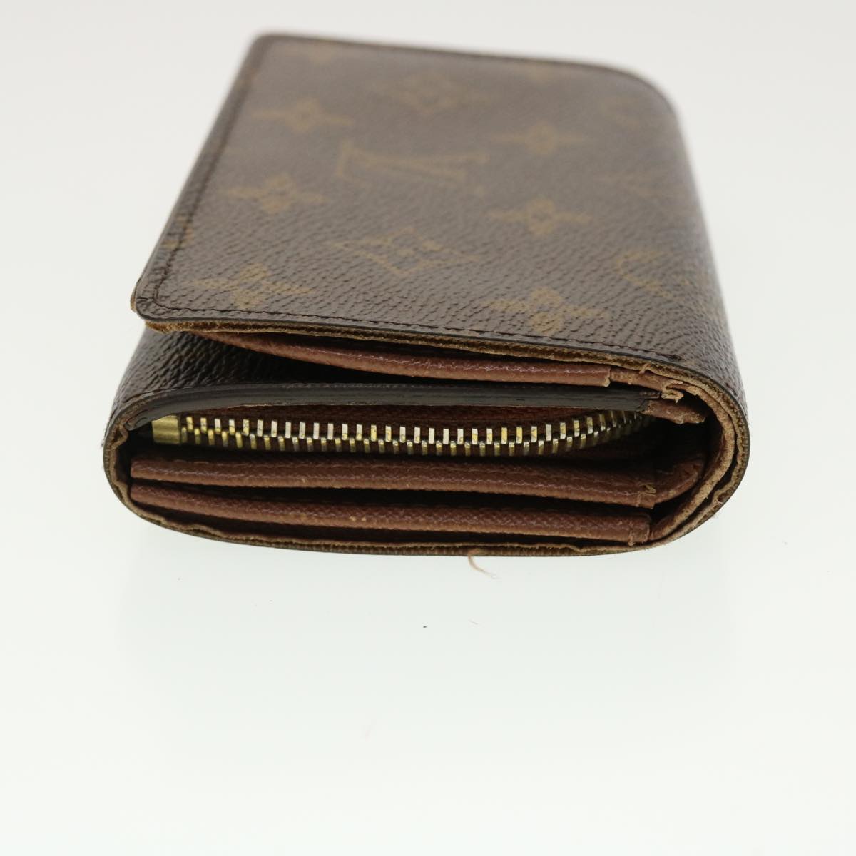 LOUIS VUITTON Monogram Porte Monnaie Billets Tresor Wallet M61730 LV 39492