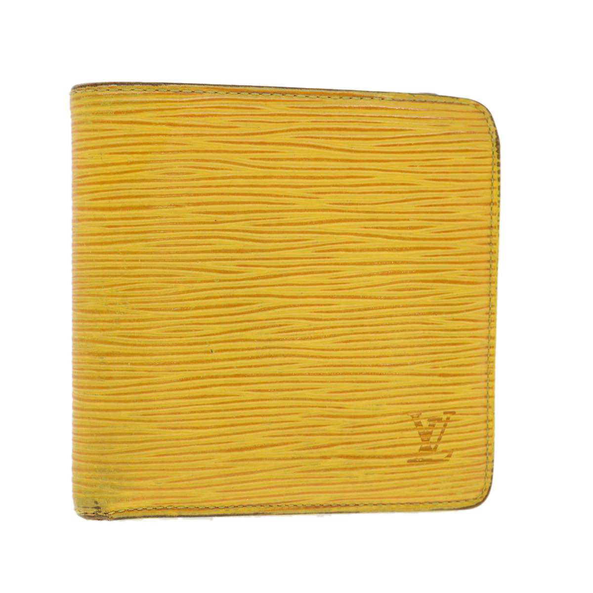 LOUIS VUITTON Epi Portefeuille Marco Wallet Yellow M63549 LV 39498