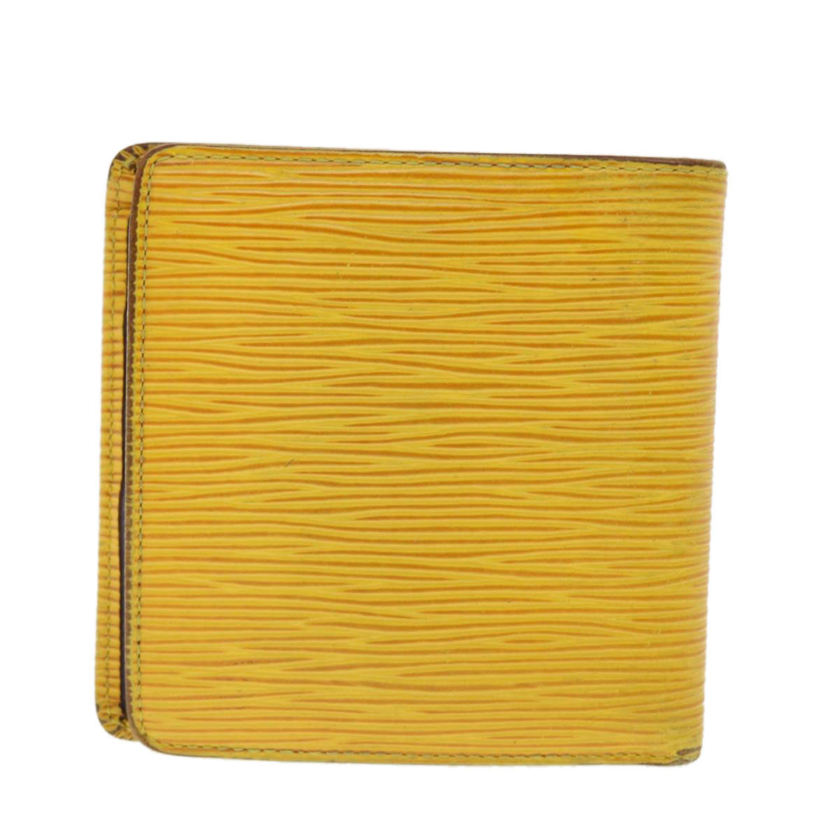 LOUIS VUITTON Epi Portefeuille Marco Wallet Yellow M63549 LV 39498