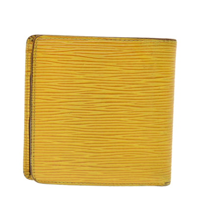 LOUIS VUITTON Epi Portefeuille Marco Wallet Yellow M63549 LV 39498