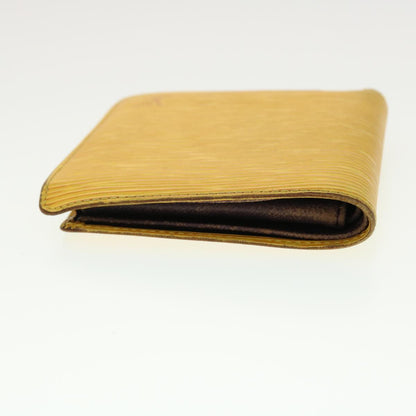 LOUIS VUITTON Epi Portefeuille Marco Wallet Yellow M63549 LV 39498