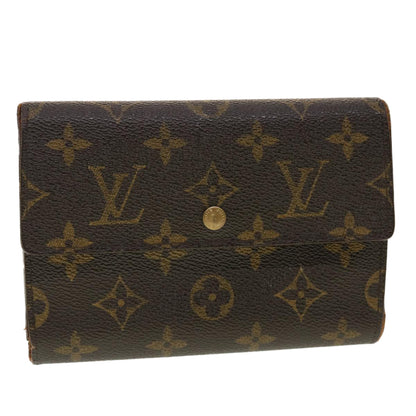 LOUIS VUITTON Monogram Porte Tresor Etui Papie Wallet M61202 LV 39500
