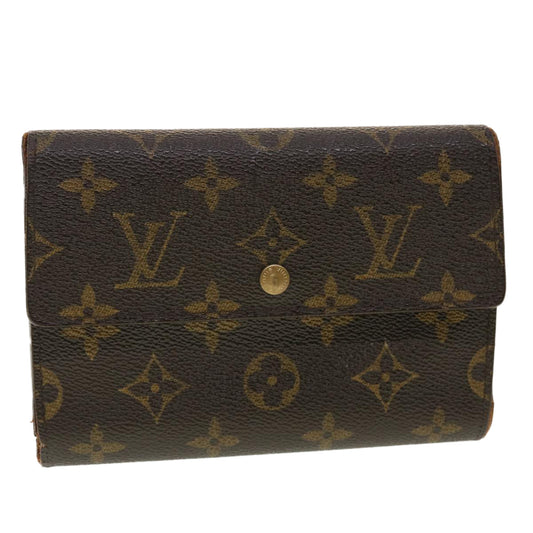 LOUIS VUITTON Monogram Porte Tresor Etui Papie Wallet M61202 LV 39500