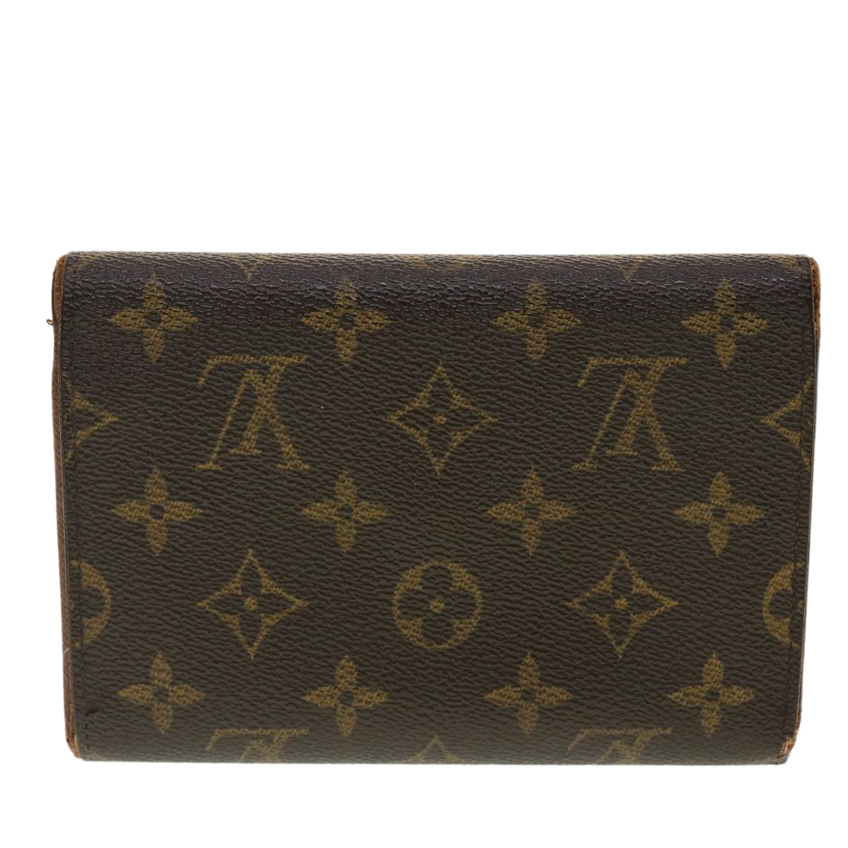 LOUIS VUITTON Monogram Porte Tresor Etui Papie Wallet M61202 LV 39500