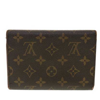 LOUIS VUITTON Monogram Porte Tresor Etui Papie Wallet M61202 LV 39500