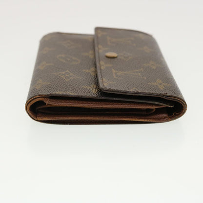LOUIS VUITTON Monogram Porte Tresor Etui Papie Wallet M61202 LV 39500