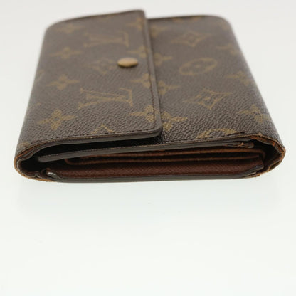 LOUIS VUITTON Monogram Porte Tresor Etui Papie Wallet M61202 LV 39500